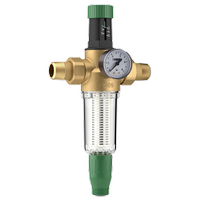 HERZ Reduktor ciśnienia z długim filtrem DN15 - 1/2