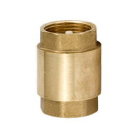 Zawór zwrotny trzpień plastikowy DN15 - 1/2