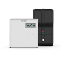 TECH REGULATOR POKOJOWY ST-294 V2 BEZPRZEWODOWY BIAŁY