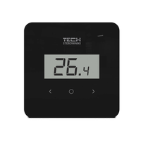TECH REGULATOR POKOJOWY R-8B PLUS BEZPRZEWODOWY CZARNY