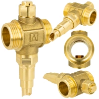 Zawór antyzamrożeniowy AFRISO AAV 300 – automatyczna ochrona instalacji CO i pomp ciepła DN32 - 5/4