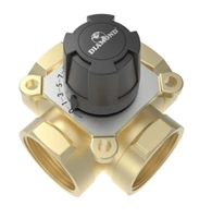 Zawór obrotowy 4-drogowy DN25 - 1 cal