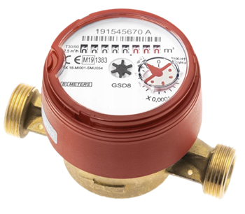 BMETERS WODOMIERZ CIEPŁA WODA DN15 - 1/2