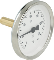 AFRISO Termometr tarczowy tylni 0-120st. (tarcza 80mm)
