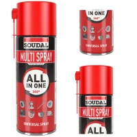 Soudal Multi Spray – wielofunkcyjny środek smarująco-penetrujący 400 ml
