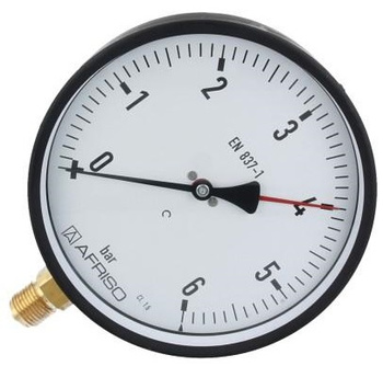 AFRISO Manometr radialny / dolny - 6 bar (tarcza 160mm)
