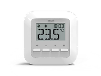 TECH REGULATOR POKOJOWY ST-295 V3 PRZEWODOWY BIAŁY