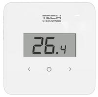 TECH REGULATOR POKOJOWY R-12b DEDYKOWANY, PRZEWODOWY BIAŁY