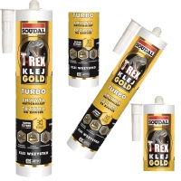 Soudal T-REX Gold Turbo – klej montażowy superszybki
