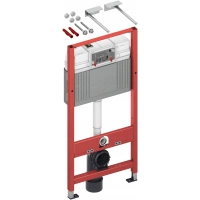 Stelaż podtynkowy do WC 112 cm TECE ze wspornikami i cichą spłuczką Base