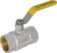 FERRO Zawór kulowy gazowy w/w rączka - 1/2"