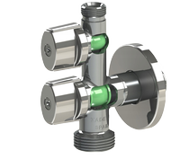 ARCO Zawór kątowy kombinowany Combi - 1/2x3/4x3/8