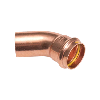 CU ZACISK Kolano - 22 - 45 st. nyplowe