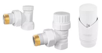 FERRO Zestaw dekoracyjny kątowy - biały