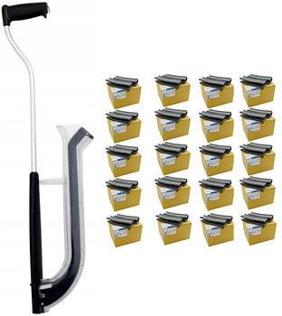 UPONOR Tacker do podłogówki + spinki 20 op. x 250 szt.