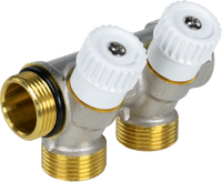 AFRISO ADM Rozdzielacz do CWU DN20 - 3/4 - 2 obiegi