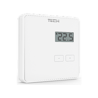 TECH REGULATOR POKOJOWY R-10B PRZEWODOWY BIAŁY