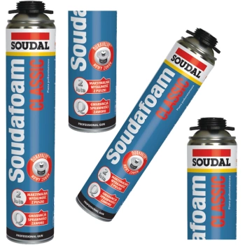 Soudal Soudafoam Gun Classic 750 ml – pianka montażowa pistoletowa niskoprężna