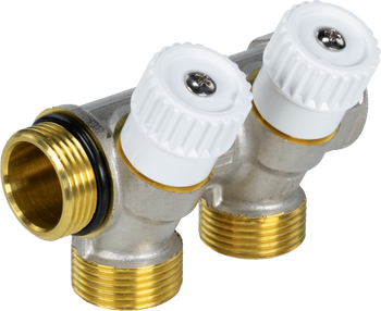 AFRISO ADM Rozdzielacz do CWU DN20 - 3/4 - 2 obiegi