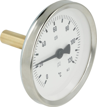 AFRISO Termometr bimetaliczny BiTh 80 fi 80 mm 0-120 °C
