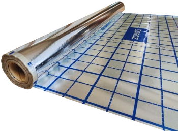 Folia do ogrzewania podłogowego DOROZ BLUE - 50 m gruba 0.105 mm