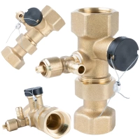 AFRISO ASK – szybkozłącze do naczynia przeponowego, mosiądz, G3/4", 10 bar