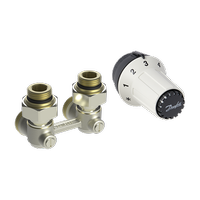 DANFOSS Zestaw termostatyczny PANDA kątowy RAS-C do VK