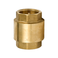 Zawór zwrotny trzpień mosiężny DN15 - 1/2