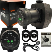 Pompa obiegowa elektroniczna do pieca kotła C.O. IBO BETA 2 25-40/180 + Śrubunki