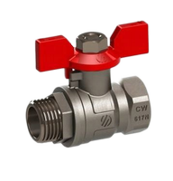 ARCO Zawór kulowy SENA w/z motyl DN15 - 1/2