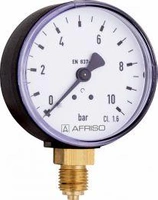 AFRISO Manometr radialny / dolny - 6 bar (tarcza 100mm)