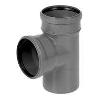 Trójnik redukcyjny kanalizacyjny 45° 110x50 mm